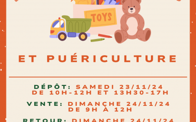 Bourse aux jouets et puériculture